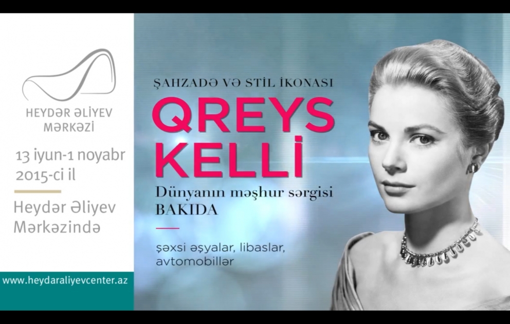 Heydər Əliyev Mərkəzindəki “Qreys Kelli: şahzadə və stil ikonası” sərgisini 40-dan çox mühafizəçi qoruyacaq VİDEO