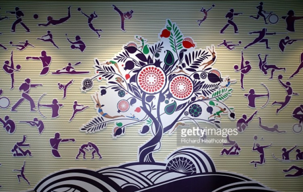 „Baku-2015“: Auf der Webseite „Gettyimages“ wurde ein Fotoshooting platziert VIDEO