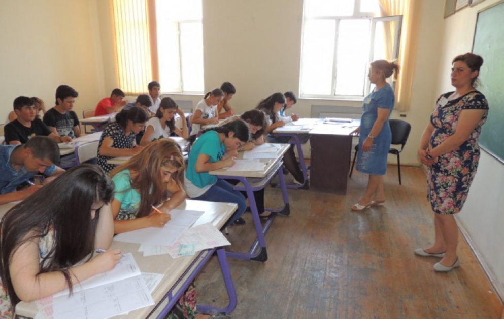 Ağcabədi, Ağdam, Zərdab, Bərdə və Tərtər rayonlarında IX sinif şagirdləri üçün buraxılış imtahanları uğurla başa çatıb VİDEO