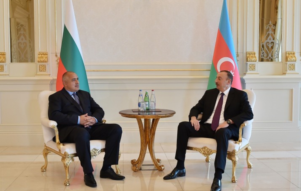 President Ilham Aliyev received Prime Minister of Bulgaria Boyko Borisov VIDEO