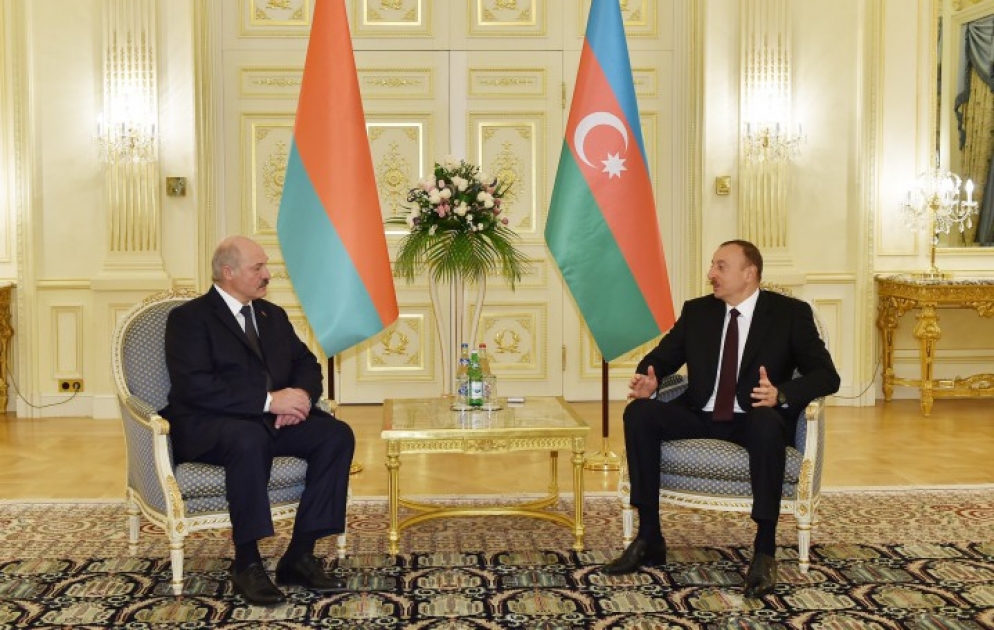 Le Président Ilham Aliyev a reçu son homologue biélorusse Alexandre Loukachenko VIDEO
