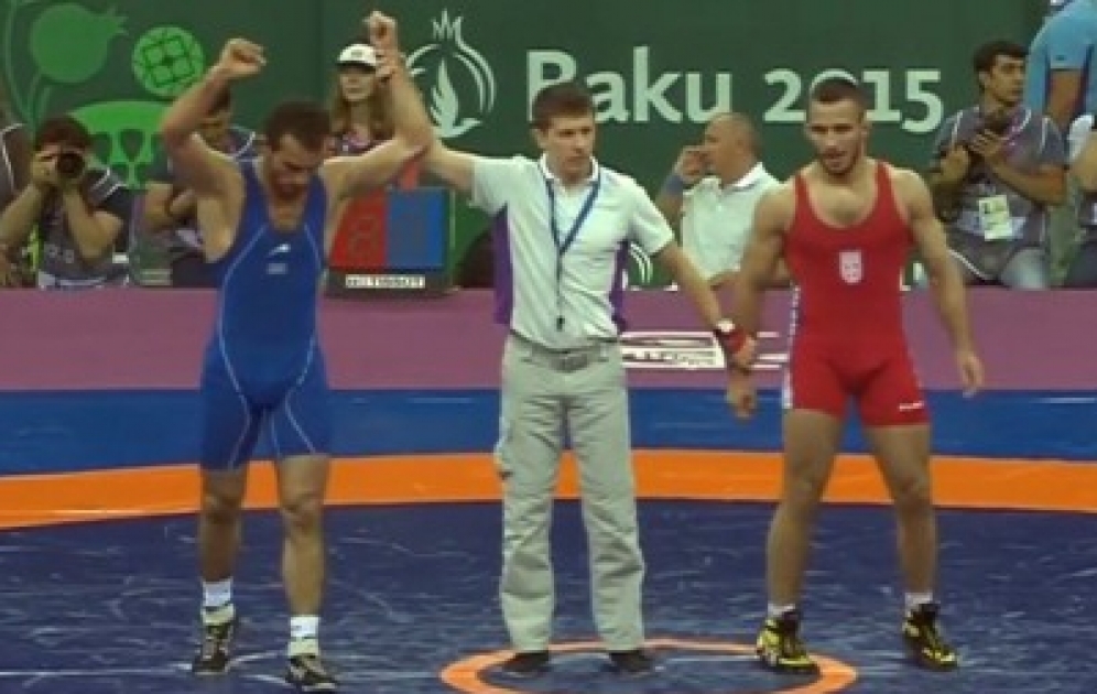 Daha bir güləşçimiz birinci Avropa Oyunlarında qızıl medal qazanıbKomandamızın qızıl medallarının sayı 6-ya çatıb VİDEO