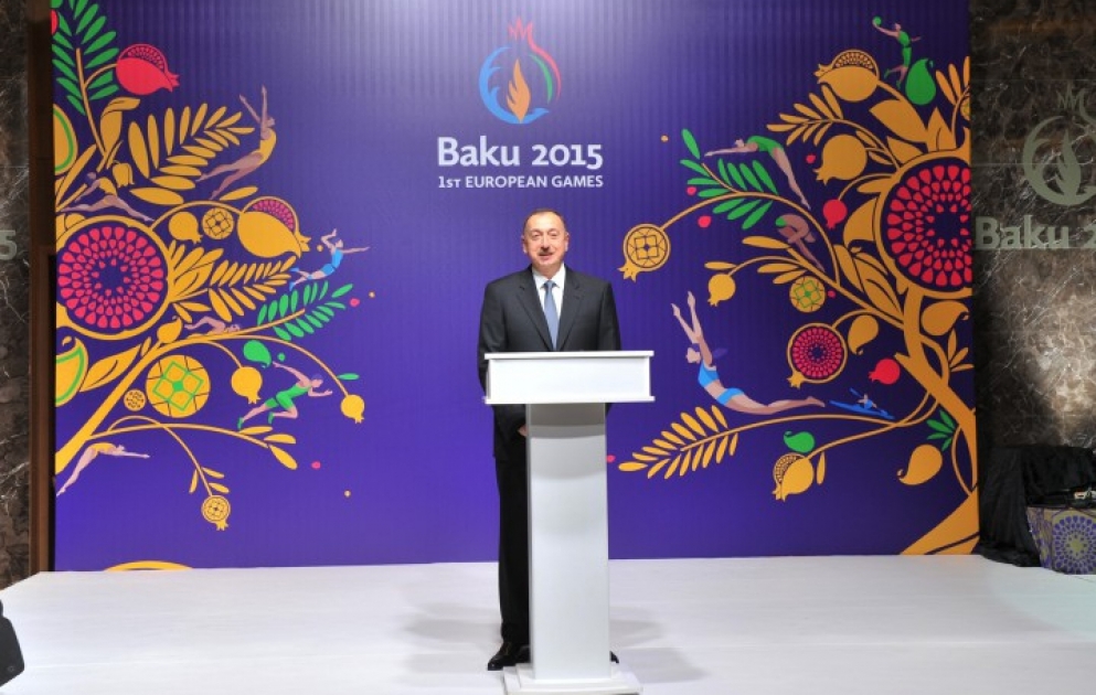 Olimpiya Ailəsinin üzvləri üçün qəbul Azərbaycan Prezidenti İlham Əliyev qəbulda iştirak edib VİDEO