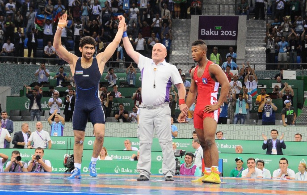 Azərbaycanın 9-cu qızıl medalı! Onu komandamızın hesabına sərbəst güləşçi Toğrul Əsgərov yazdı VİDEO