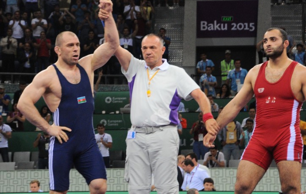 Sərbəst güləşçi Xetaq Qazyumov Azərbaycana 10-cu qızıl medalı qazandırdı VİDEO