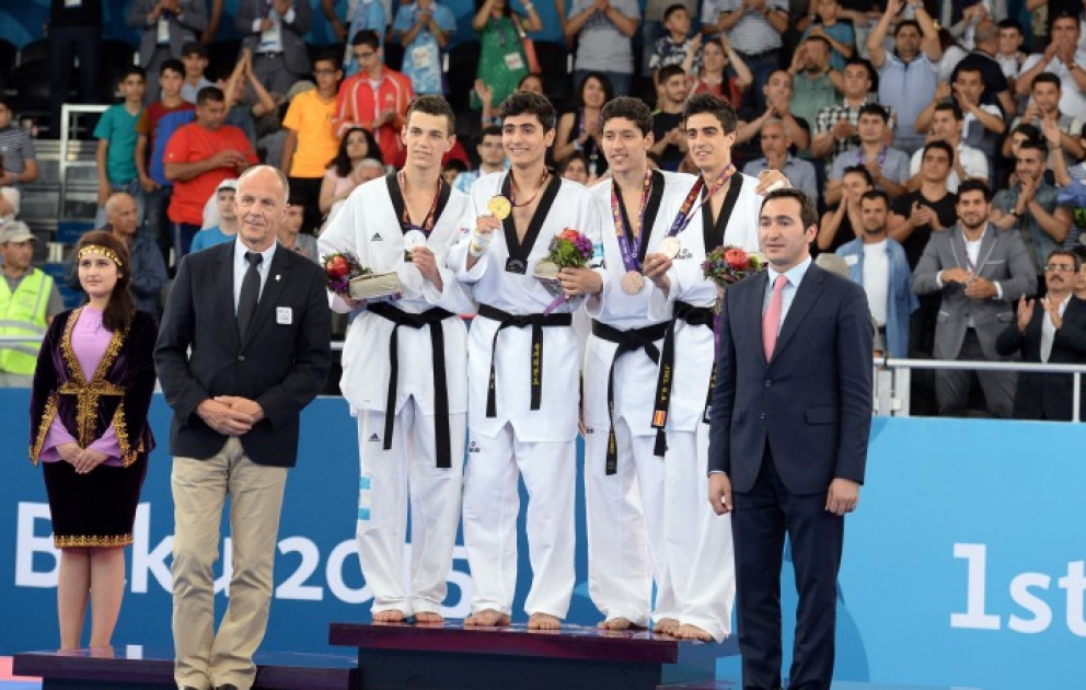 Azərbaycan qızıl medallarının sayını 11-ə çatdırdı Növbəti uğura taekvondoçumuz Ayxan Tağızadə imza atdı VİDEO