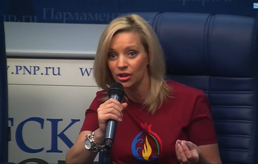 О.Казакова: Несмотря на то, что накануне вышла резолюция Бундестага, немецкая делегация в Баку была встречена овациями ВИДЕО