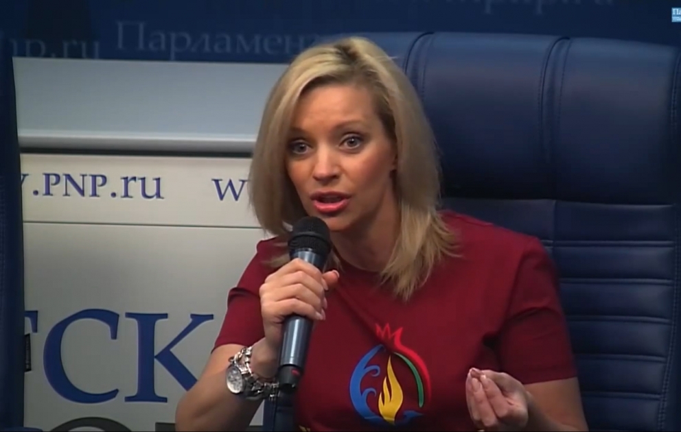 O.Kazakova: “Bir gün əvvəl Bundestaqın qətnamə qəbul etdiyinə baxmayaraq, Bakıda alman nümayəndə heyəti gurultulu alqışlarla qarşılandı” VİDEO