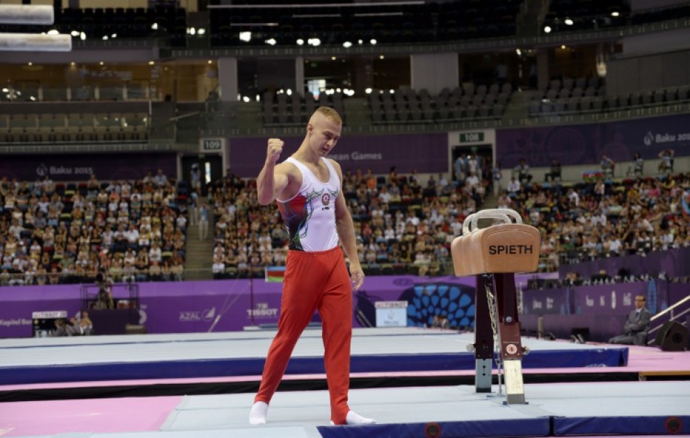 Azərbaycan gimnastı Oleq Stepko növbəti medalını qazanıb [YENİLƏNİB] VİDEO