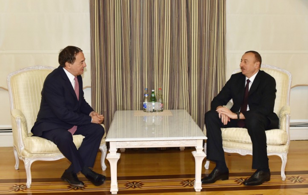 Le Président Ilham Aliyev a reçu le secrétaire général de l’Internationale Socialiste VIDEO