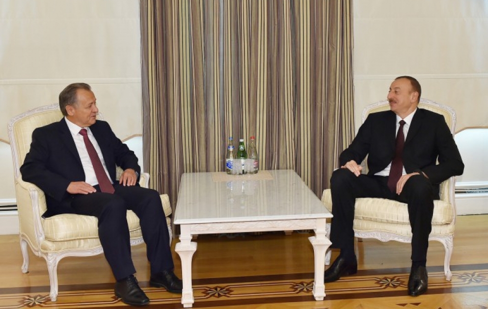 Entretien du président azerbaïdjanais Ilham Aliyev avec le président du parlement liechtensteinois Albert Frick VIDEO