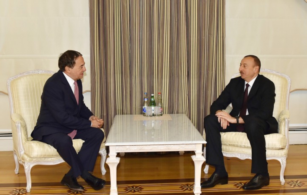 President Ilham Aliyev received the Secretary General of the Socialist International VIDEO