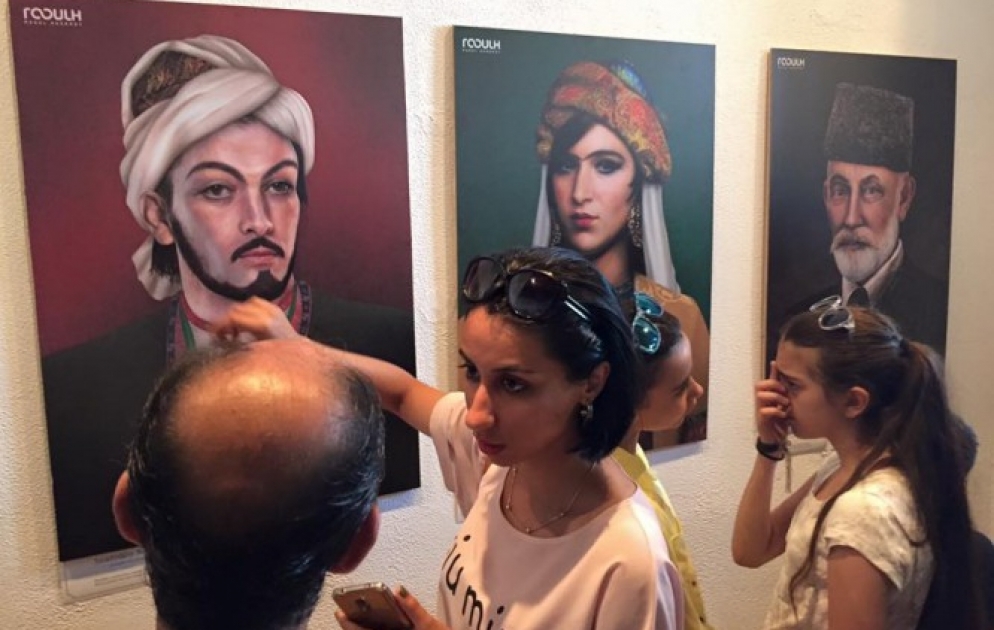 Exhibition of portraits opens in Baku VIDEO