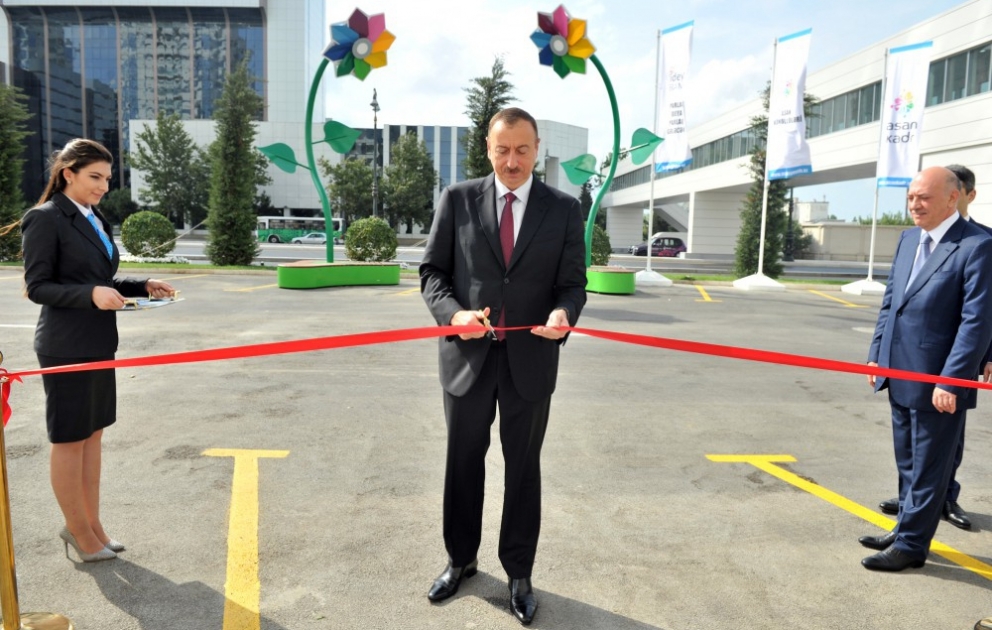 President Ilham Aliyev attended the opening of Baku “ASAN xidmət” center No 5 VIDEO