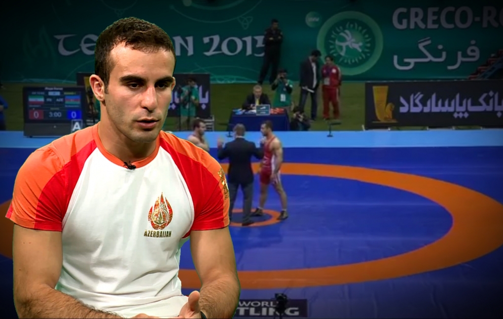 Çempion güləşçi Elvin Mürsəliyev: Qızıl medal qazanmağım və “Şöhrət” ordeni ilə təltif olunmağım qürurvericidir VİDEO