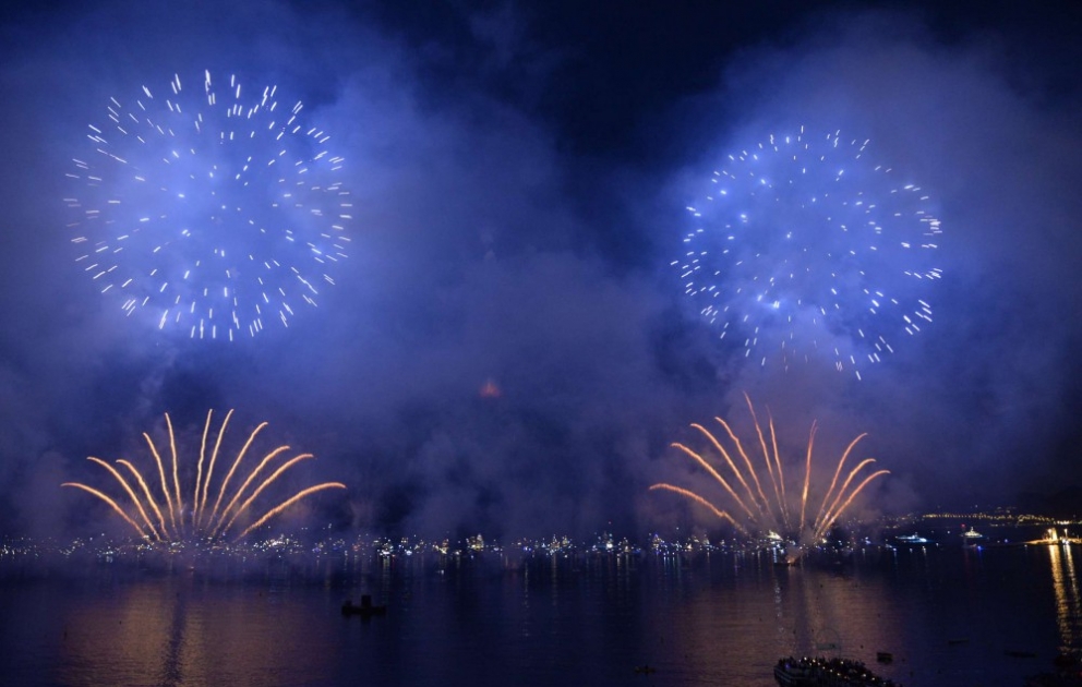 Baki Firework Group`s performance at Festival d'Art Pyrotechnigue highlighted VIDEO