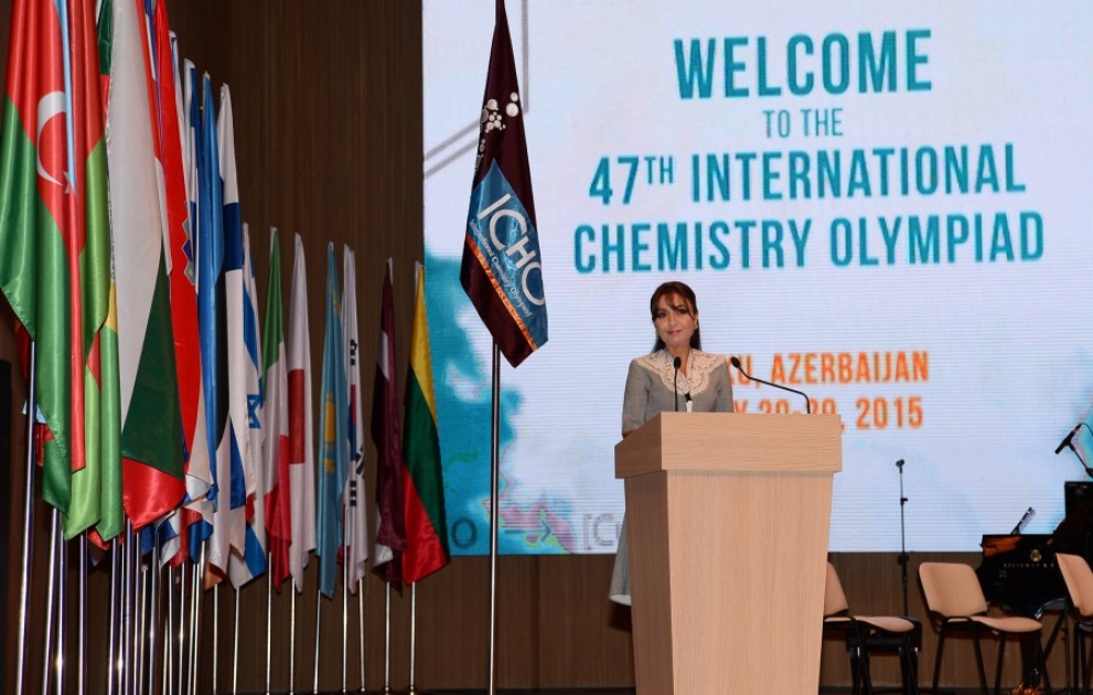 Eröffnungsfeier der 47. Internationalen Chemie-Olympiade in Baku VIDEO
