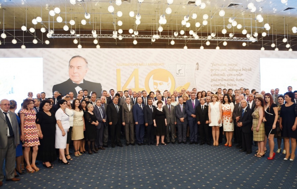 Solemn ceremony to mark 140th jubilee of establishing national Press held in Baku VIDEO