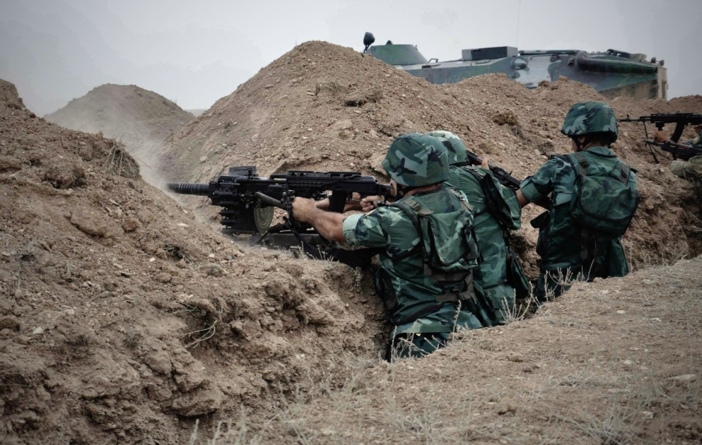 Ermənistan silahlı qüvvələrinin bölmələri cəbhənin müxtəlif istiqamətlərində atəşkəs rejimini 102 dəfə pozub VİDEO