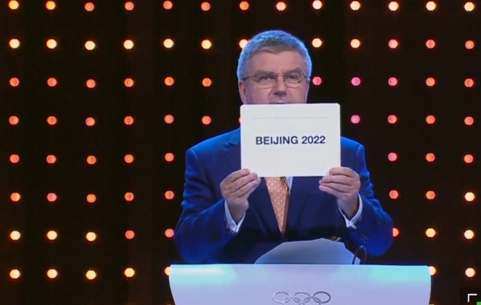 Pekin 2022-ci il Qış Olimpiya Oyunlarına ev sahibliyi edəcək VİDEO