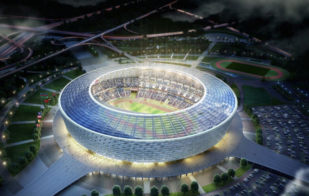 Baku Olympiastadion zur besten Sportanlage des Jahres erklärt VIDEO