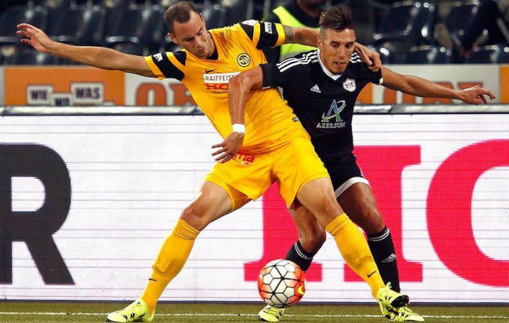 Ligue Europa (Barrage aller) : le Karabagh bat les Young Boys VIDEO
