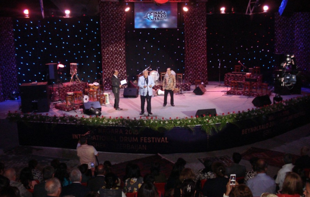 Şəkidə “Nağara-2015” Beynəlxalq Zərb Alətləri Festivalı başlayıb VİDEO