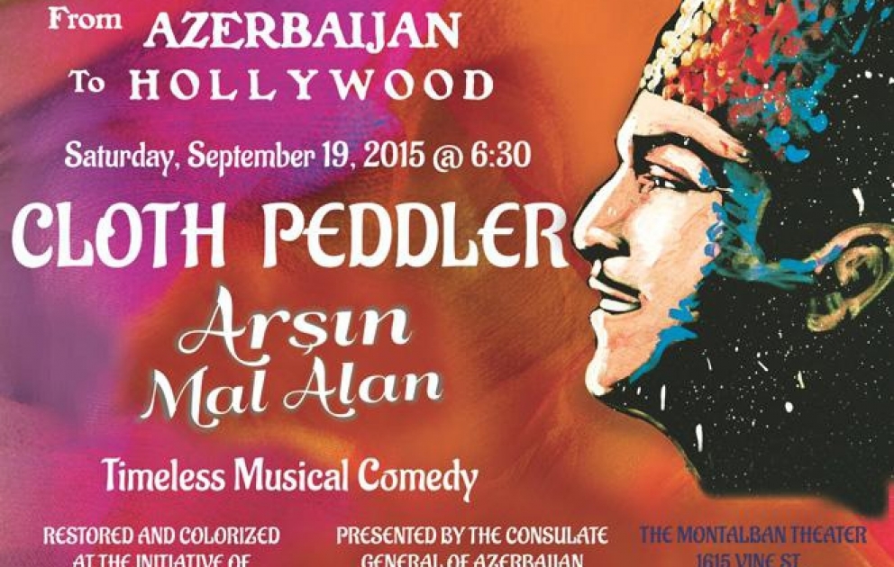 “Arşın mal alan” filmi Hollivudda ilk dəfə nümayiş olunacaq VİDEO