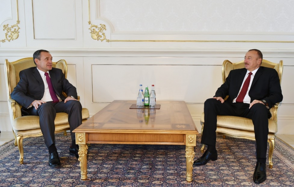President Ilham Aliyev received the credentials of the incoming Latvian Ambassador VIDEO