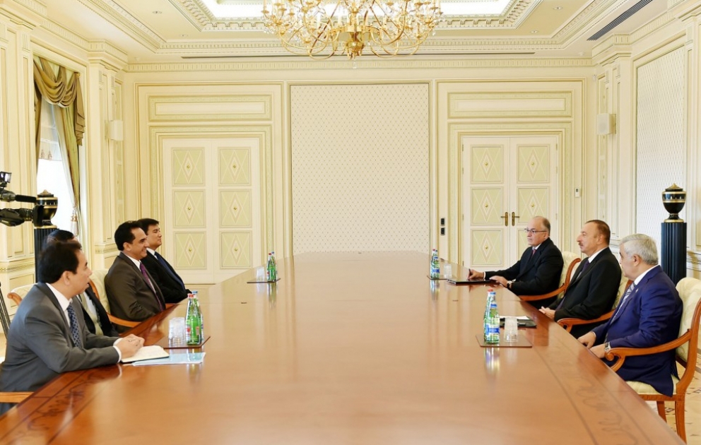 President Ilham Aliyev received a delegation led by the President and Group CEO of Malaysian Petronas VIDEO