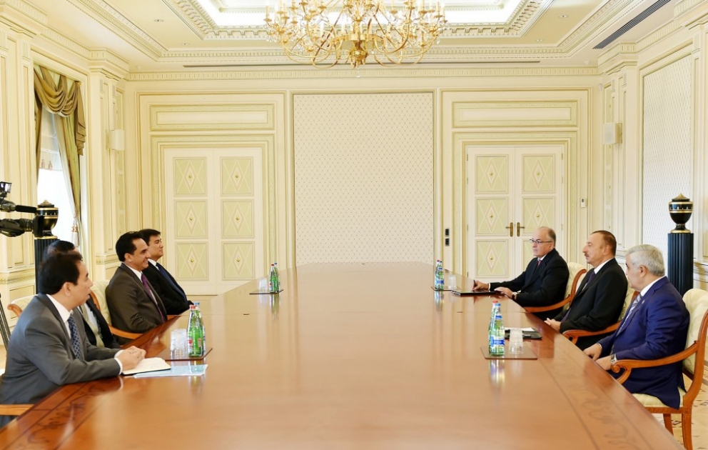 Le président Ilham Aliyev a reçu la délégation conduite par le président de la société malaisienne Petronas VIDEO