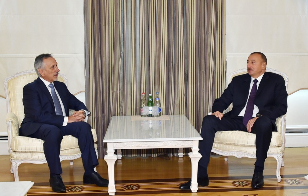 Entretien du président azerbaïdjanais Ilham Aliyev avec le Secrétaire d'Etat aux Affaires étrangères et politiques de Saint-Marin VIDEO