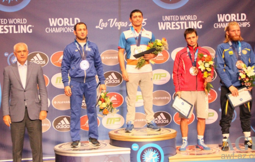 Aserbaidschanischer Ringer Rasul Chunayev wurde Weltmeister VIDEO