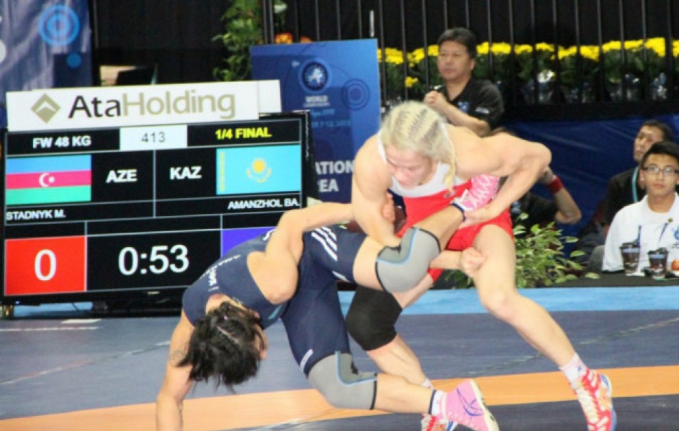 Azerbaijani wrestlers earn three more Olympic berths VIDEO