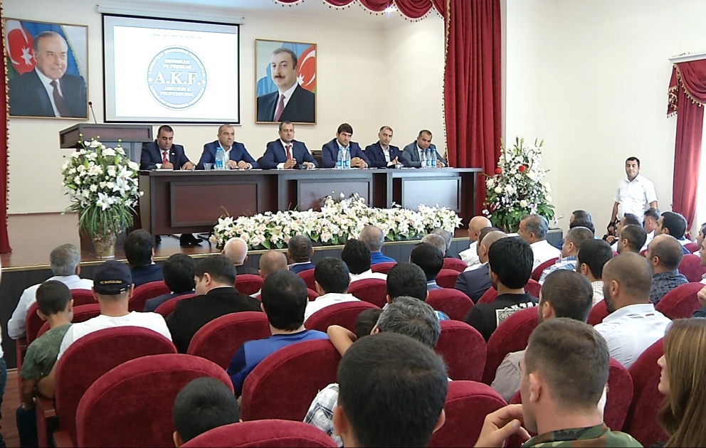 Azərbaycan Kikboksinq Federasiyasının hesabat-seçki konfransı keçirilib VİDEO