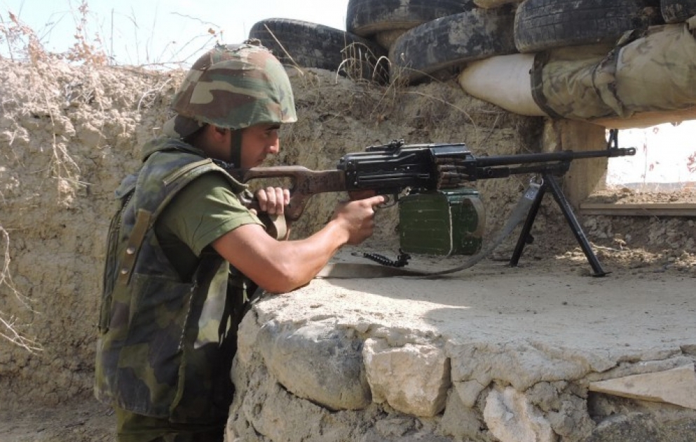 Ermənistan silahlı qüvvələrinin bölmələri cəbhənin müxtəlif istiqamətlərində atəşkəs rejimini 125 dəfə pozub VİDEO