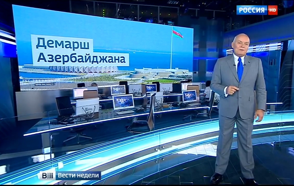 “Rossiya-1” telekanalında Avropa Parlamentinin Azərbaycana qərəzli münasibəti haqqında reportaj nümayiş etdirilib VİDEO