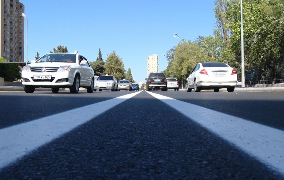 Paytaxtda təmir olunmuş daha bir yol sürücülərin istifadəsinə verilib VİDEO