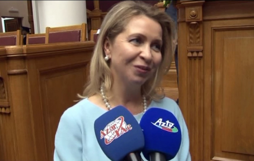 Светлана Медведева: Фонд Гейдара Алиева во главе с Мехрибан Алиевой и Фонд социально-культурных инициатив совместно могут решить важные задачи ВИДЕО