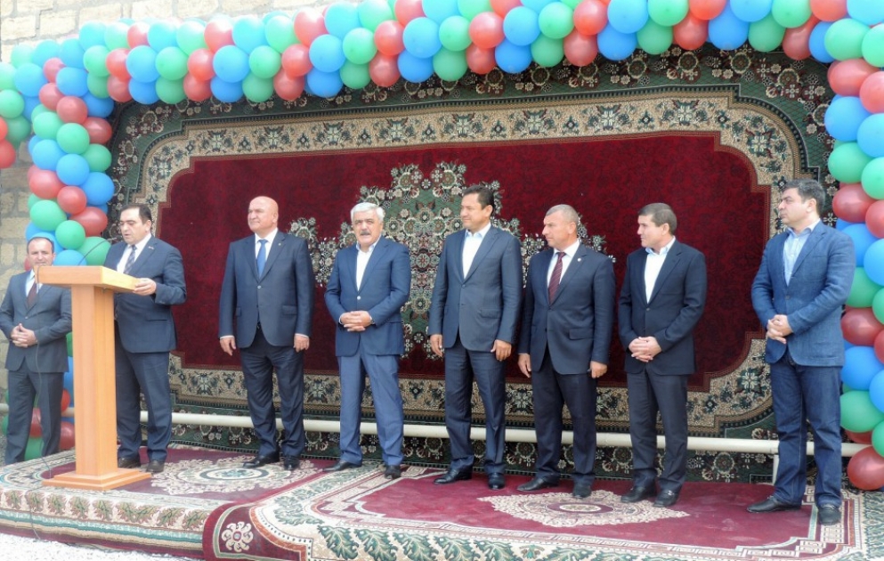 Qubanın daha bir kəndi təbii qazla təmin edilib VİDEO