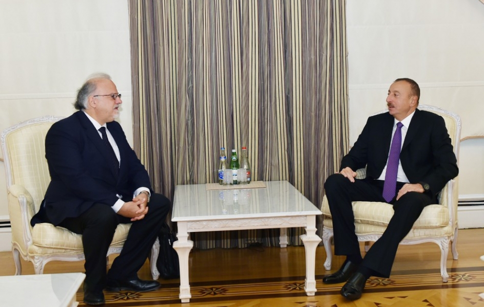 Le président Ilham Aliyev reçoit l'ambassadeur de France en Azerbaïdjan à l'occasion de l'expiration de son mandat VIDEO