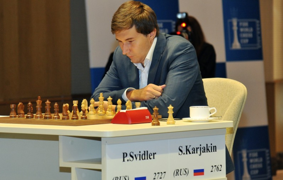 Российский гроссмейстер Сергей Карякин стал победителем Кубка мира по шахматам ВИДЕО