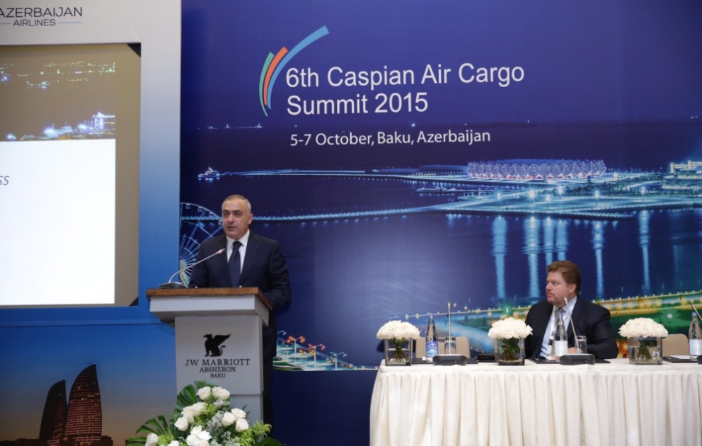 Bakıda Caspian Air Cargo Summit 2015 VI Beynəlxalq konfrans keçirilir VİDEO