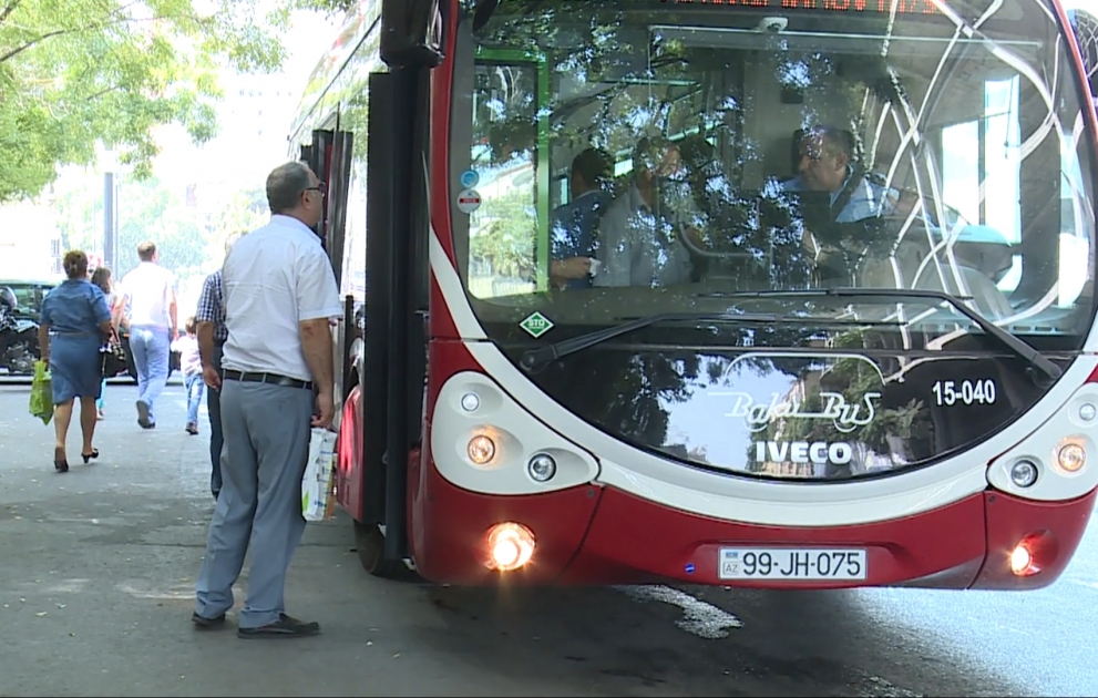Bakıda daha bir marşrut avtobusu fəaliyyətə başlayıb VİDEO