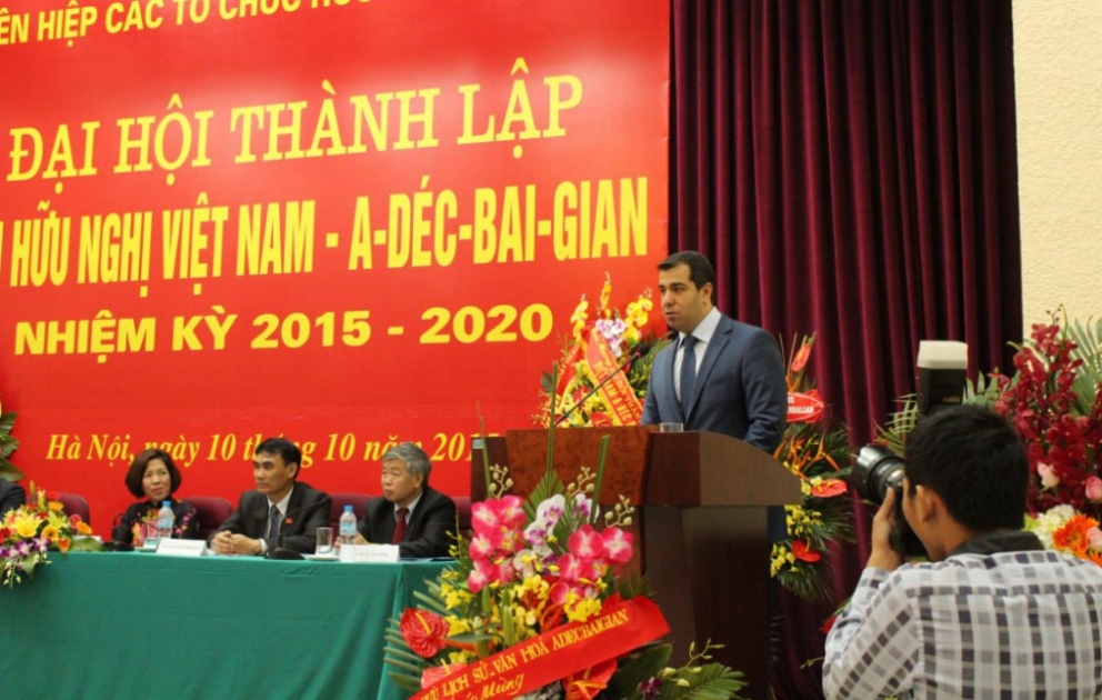 In Hanoi vietnamesisch-aserbaidschanische Freundschaftsgesellschaft gegründet VIDEO