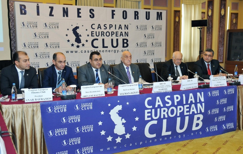 “Caspian European Club” SOCAR-la birgə biznes-forum keçirib VİDEO