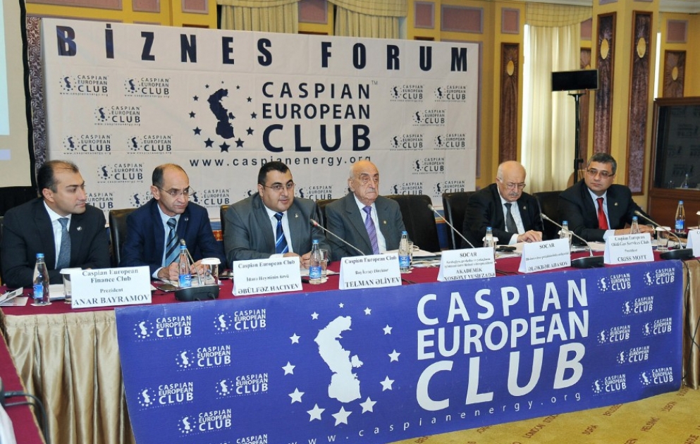 Le Caspian European Club a tenu un forum d'affaires avec la SOCAR VIDEO