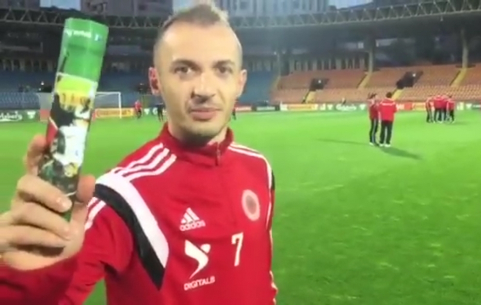 “Qarabağ” komandasının futbolçusu İrəvandan Bakiya salam göndərib VİDEO