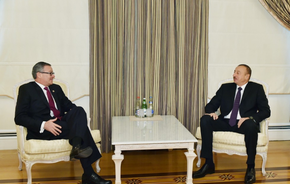 President Ilham Aliyev received the Costa Rican Minister of Foreign Affairs and Religion VIDEO