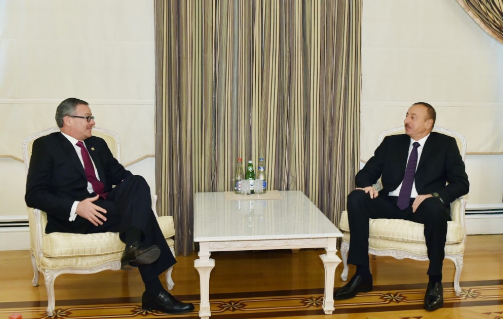 Entretien du président Ilham Aliyev avec le ministre costaricain des Relations extérieures et du Culte VIDEO